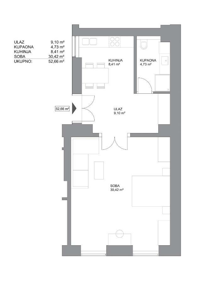 Zagreb Centre Apartments ภายนอก รูปภาพ