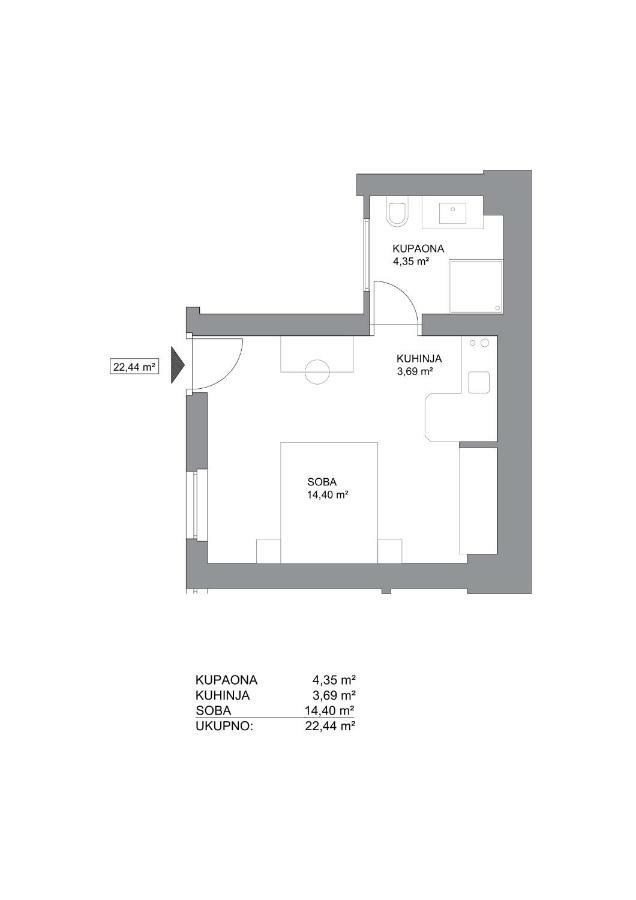 Zagreb Centre Apartments ภายนอก รูปภาพ